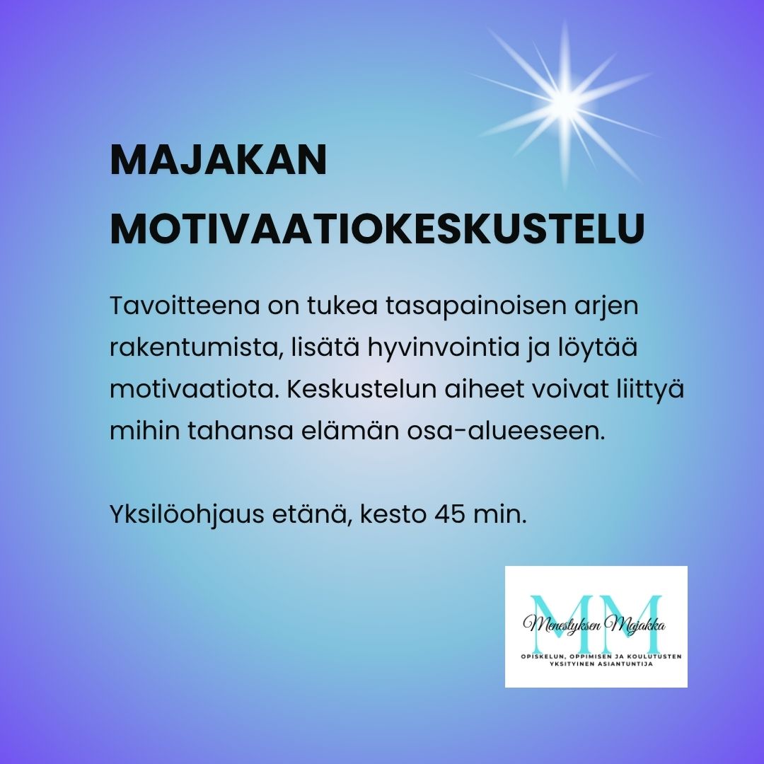 Majakan motivaatiokeskustelu