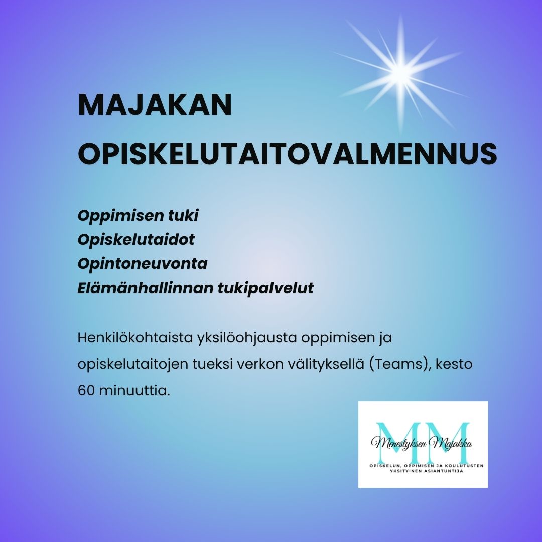 Majakan opiskelutaitovalmennus