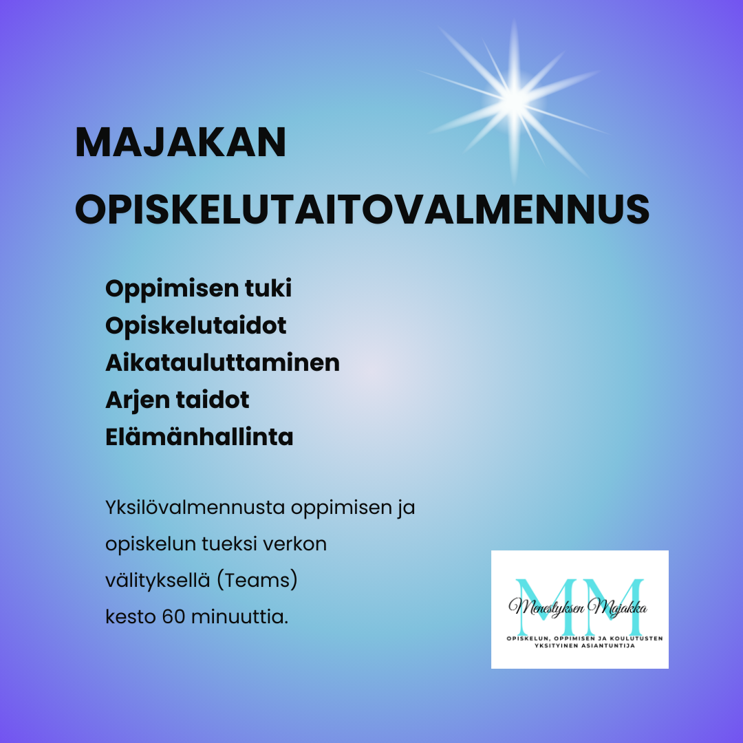 Majakan opiskelutaitovalmennus