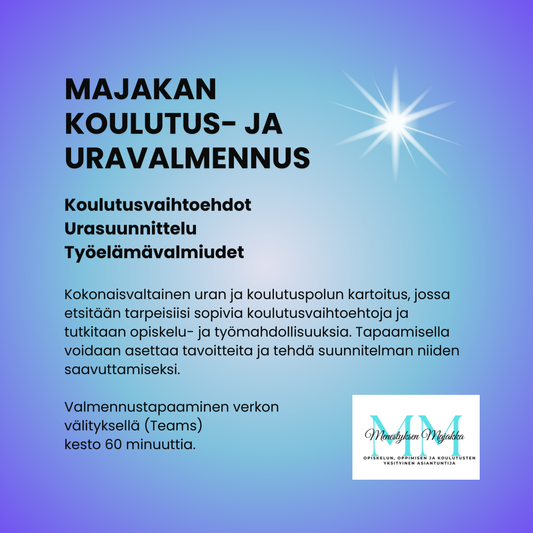 Majakan koulutus- ja uravalmennus