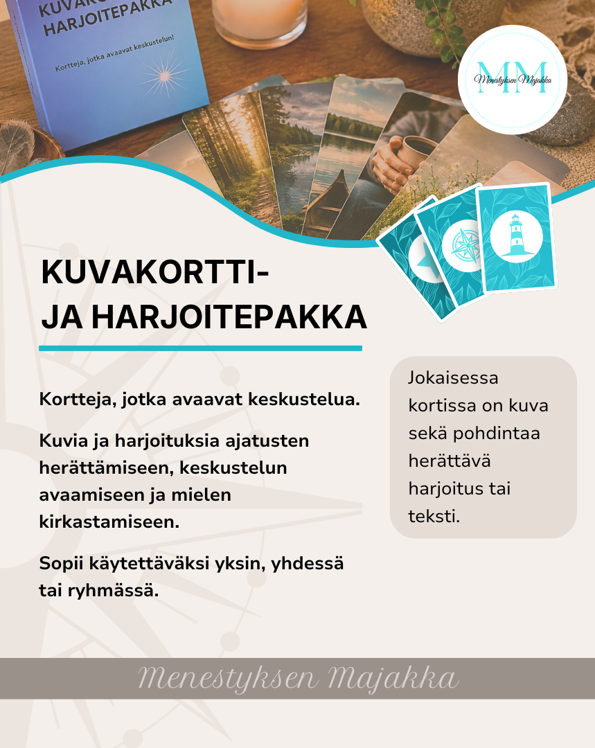 Kuvakortti- ja harjoitepakka
